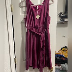 Pink Blush maternity dress